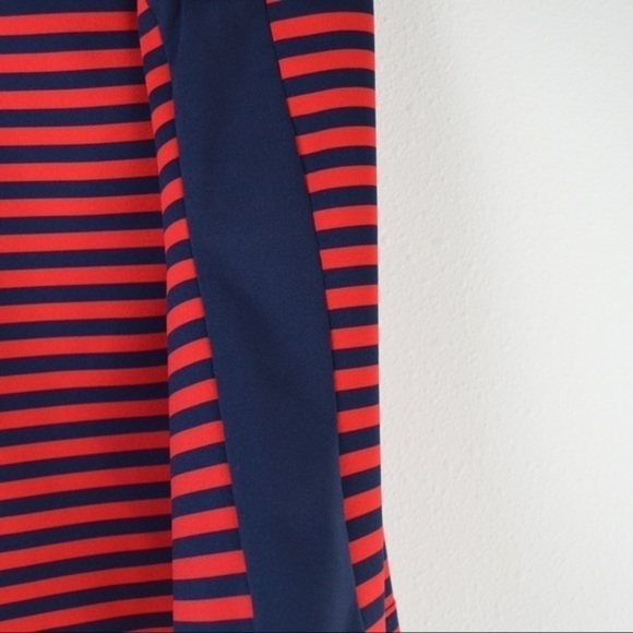 90s Style Athletic Works Striped Workout Tank, Size Large - Picture 4 of 7